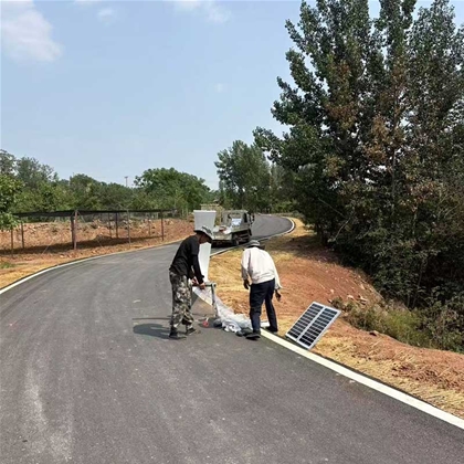 石嘴山太阳能路灯安装