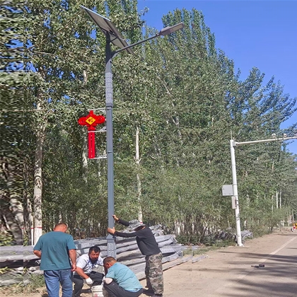 石嘴山太阳能路灯安装